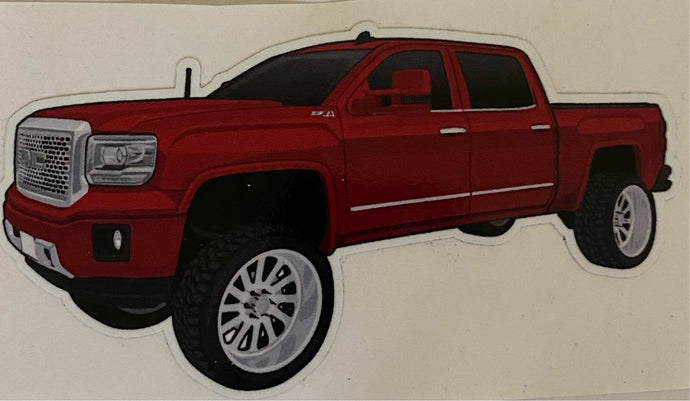 LIFTED GMC DENALI  DECAL