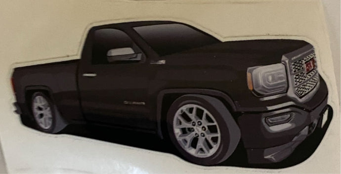 GMC DENALI SINGLE CAB DECAL