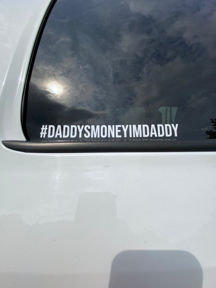 DADDYSMONEY DECAL