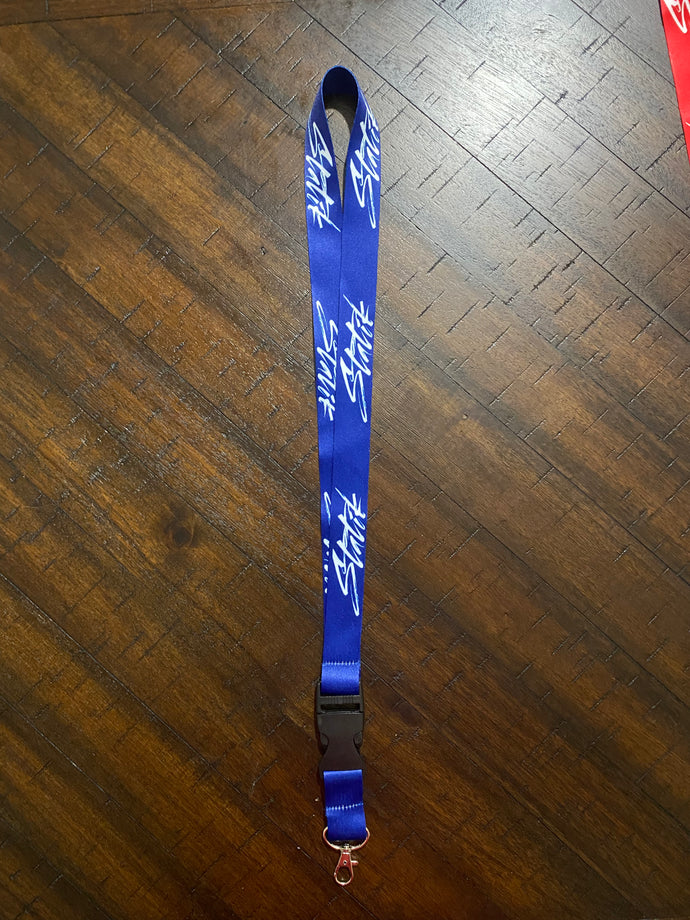 BLUE STATIK LANYARD